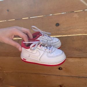 Toddler size 8 Air Force 1’s.